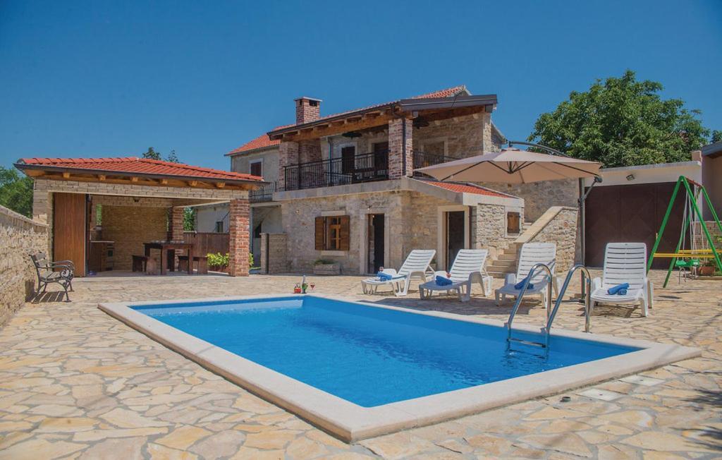 Luxury Villa Maria With Pool Galovac  ภายนอก รูปภาพ
