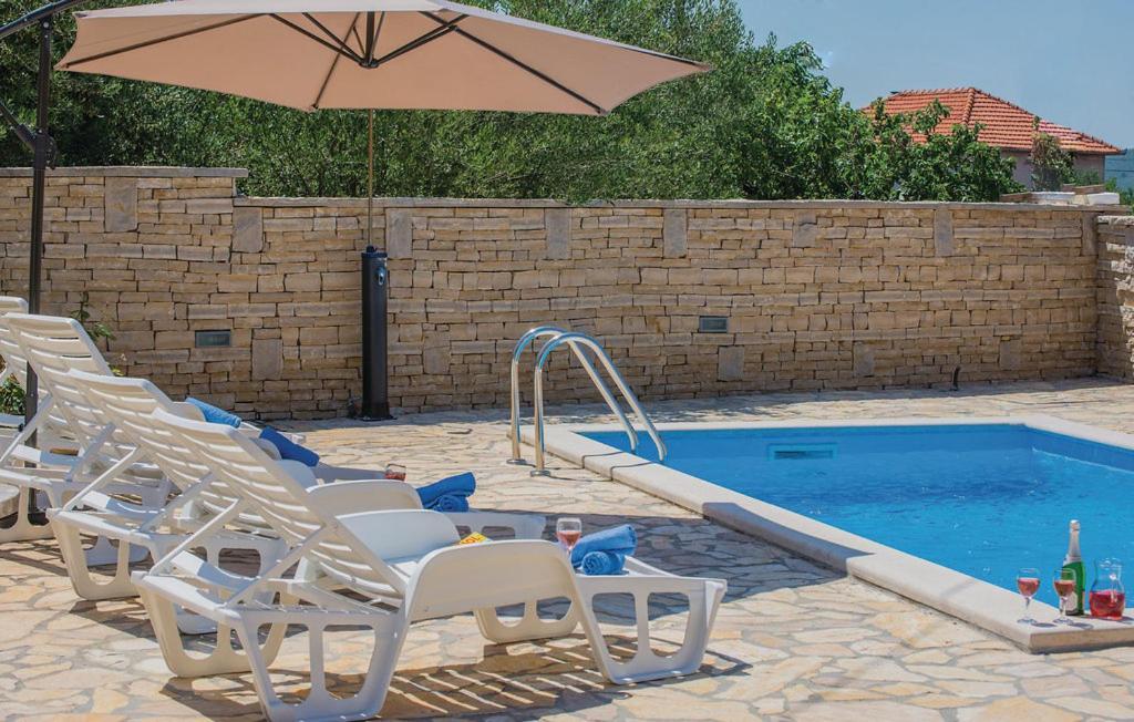 Luxury Villa Maria With Pool Galovac  ภายนอก รูปภาพ